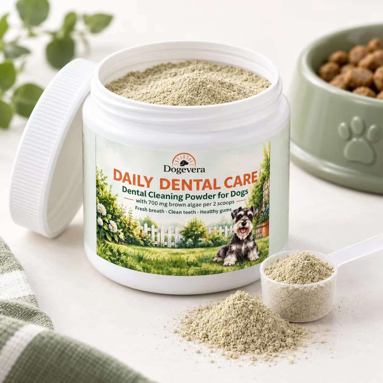 Dogevera Daily Dental Cleaning Powder for Dogs thumbnail 5