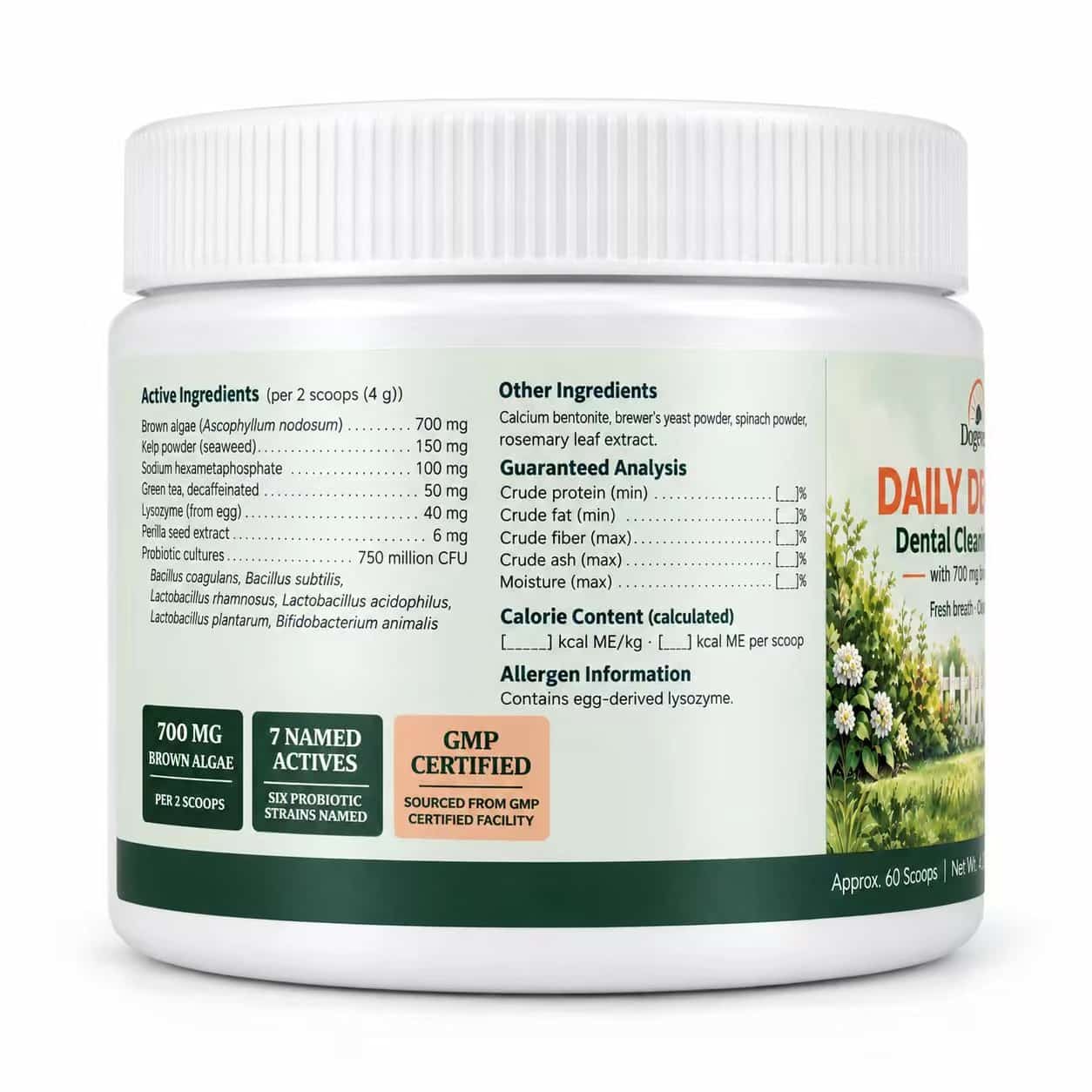 Dogevera Daily Dental Cleaning Powder for Dogs thumbnail 8