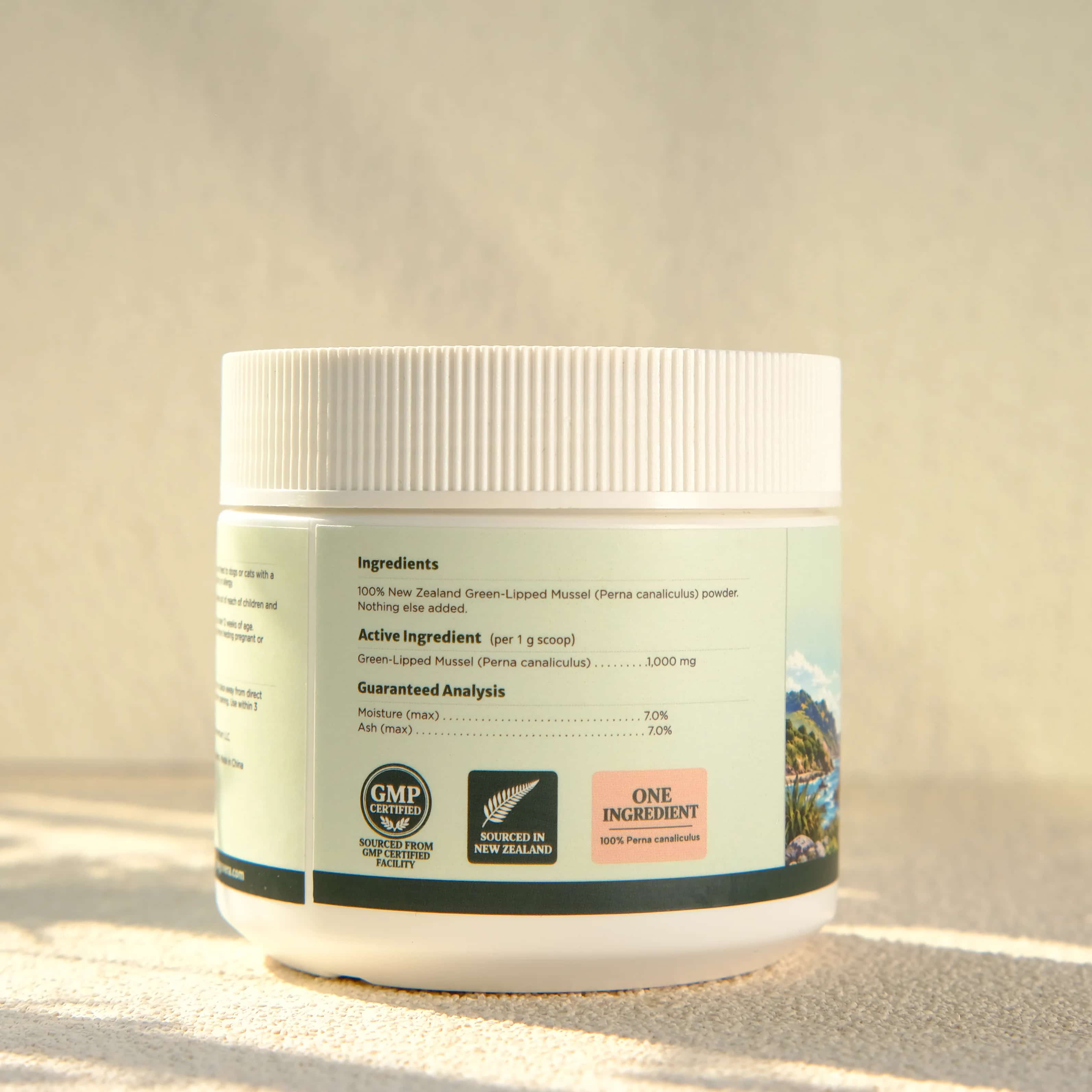 Dogevera 100% New Zealand Green-Lipped Mussel Powder for Dogs thumbnail 9