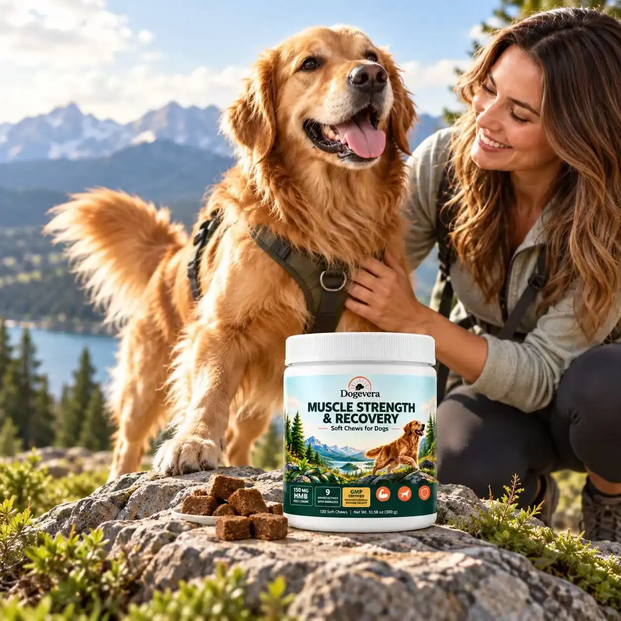 Dogevera Muscle Strength & Recovery Soft Chews for Dogs thumbnail 3