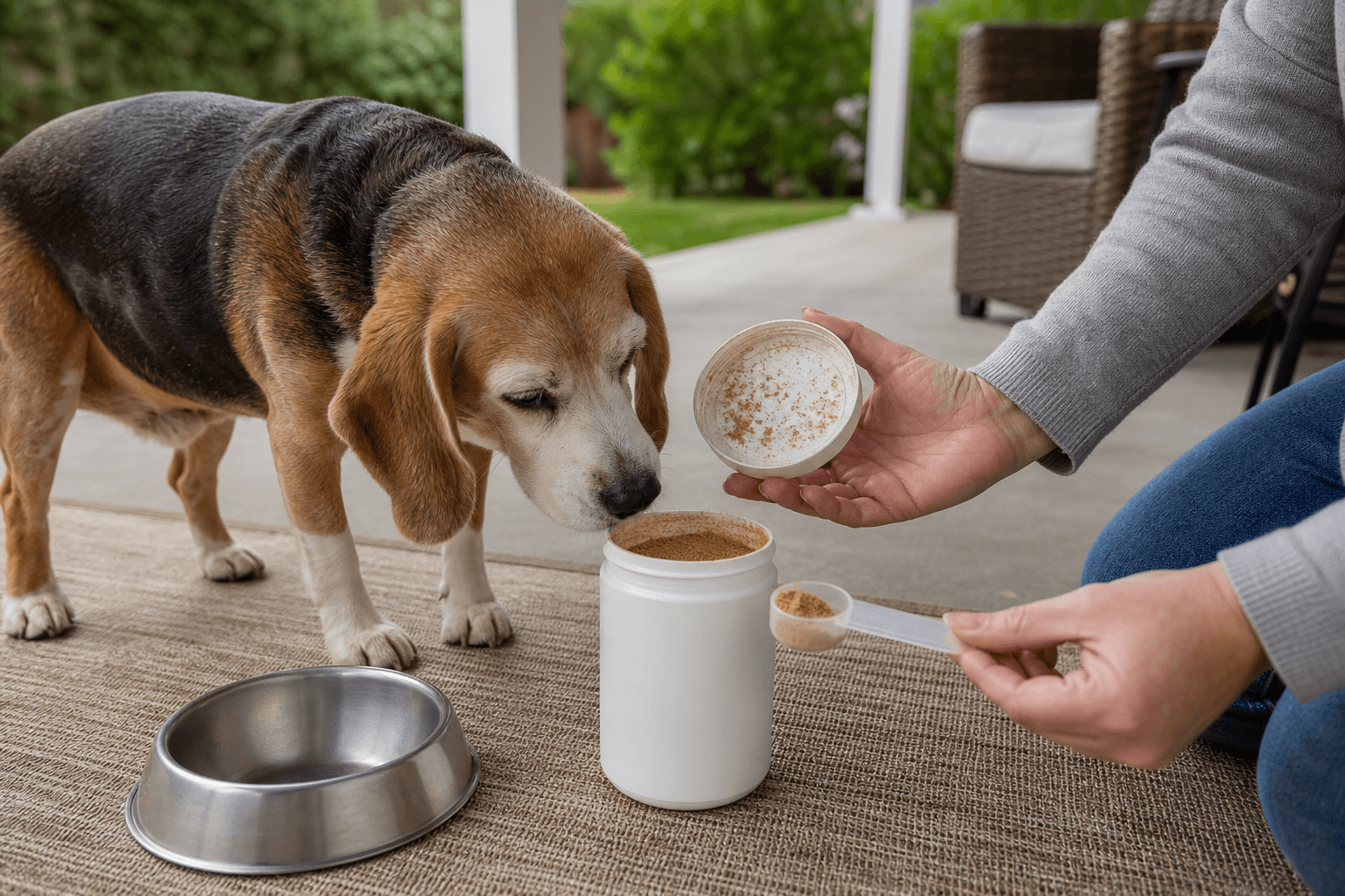 Perché l'integratore per cani puzza di pesce?