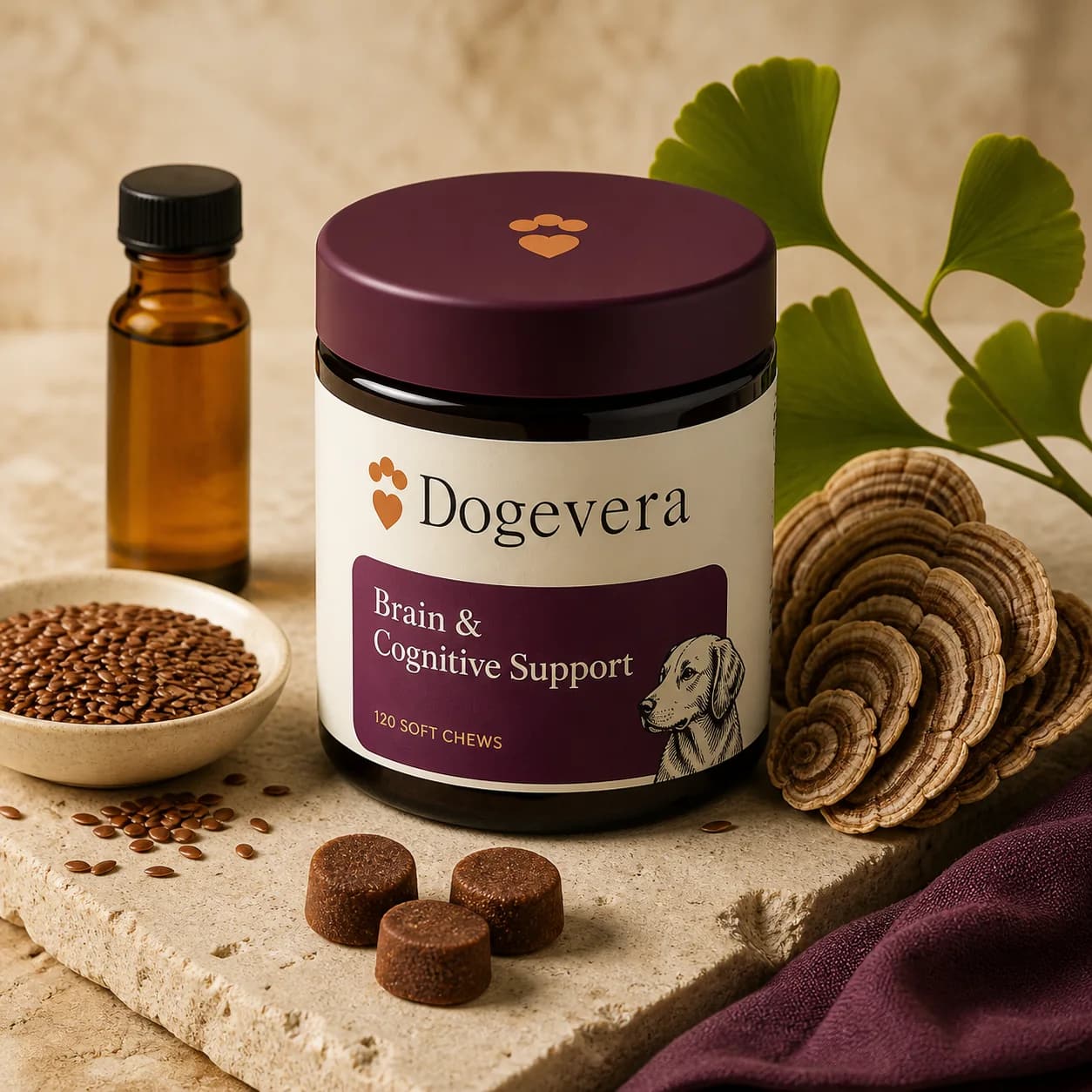 Brain & Cognitive Support Soft Chews for Dogs product view
