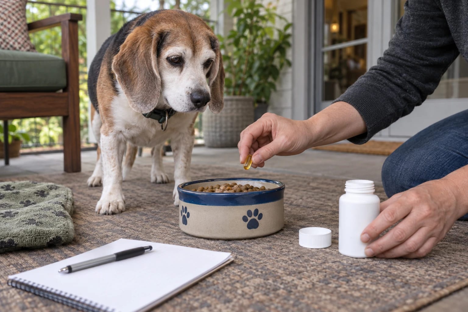 ¿Es bueno el omega 3 para perros? Guía para perros mayores