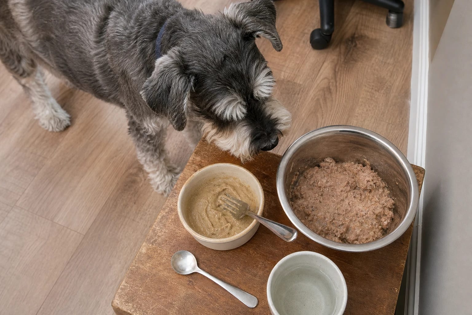 Mixing Dog Supplement Into Wet Food: Stop the Settling