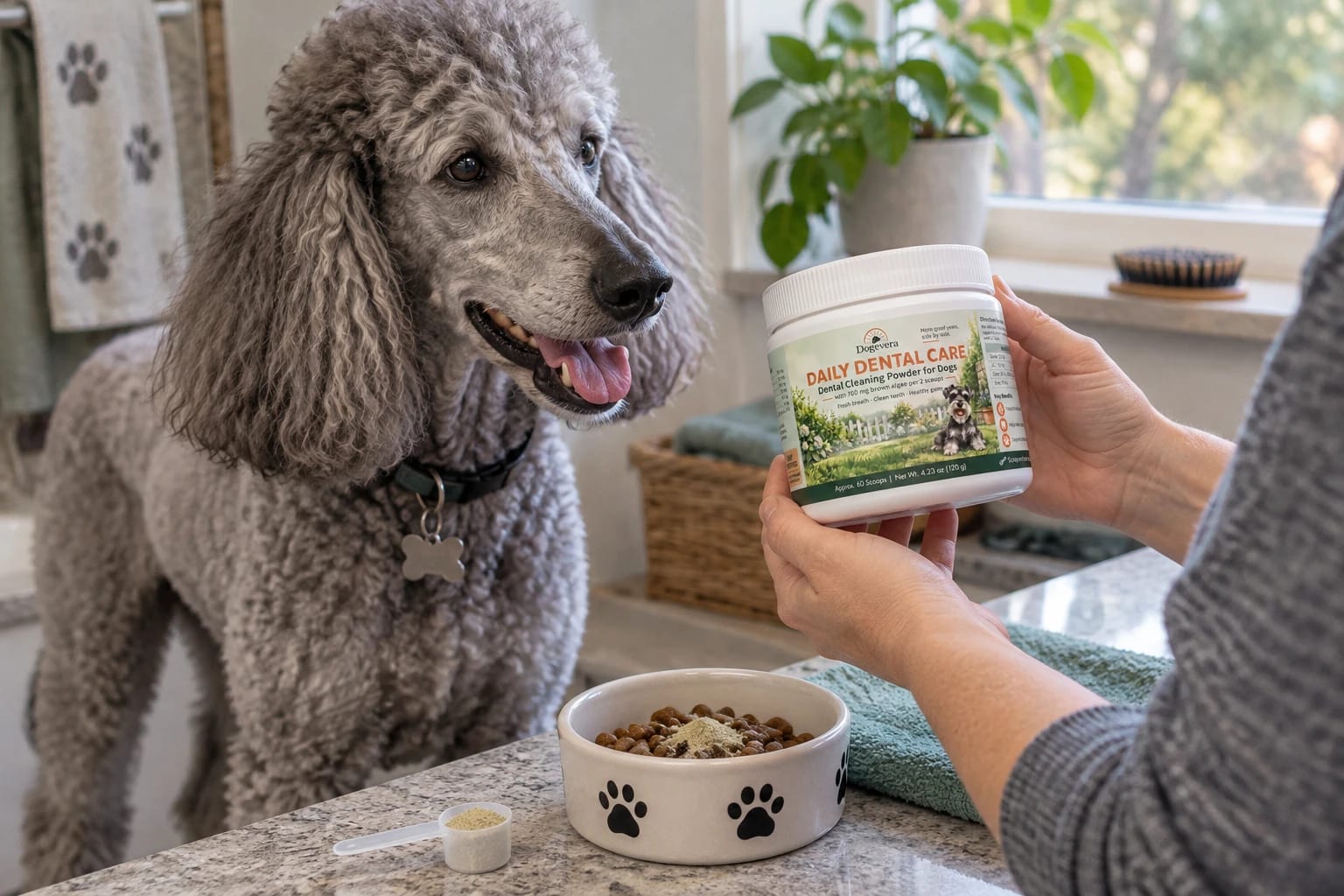 Dog Dental Powder Without Sodium Hexametaphosphate