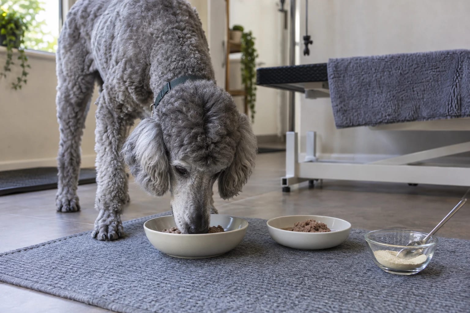 Hund frisst Futter mit Pulver nicht? Ändere zuerst die Mischtechnik