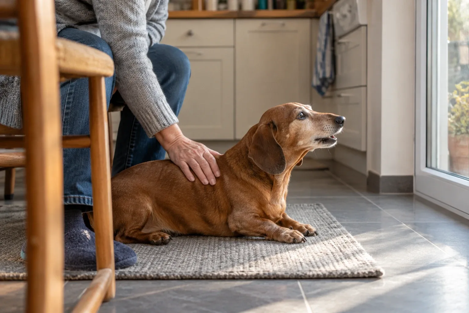 Alter Hund hustet: Wann Sie handeln sollten