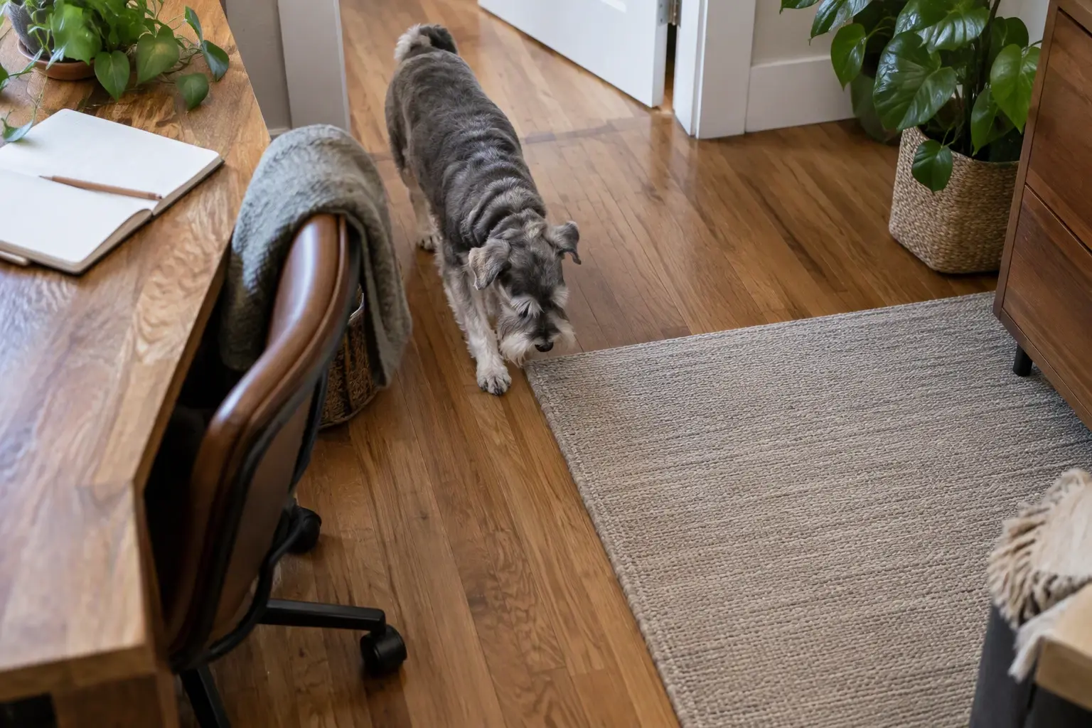 Cane anziano cieco e sordo: come aiutarlo in casa