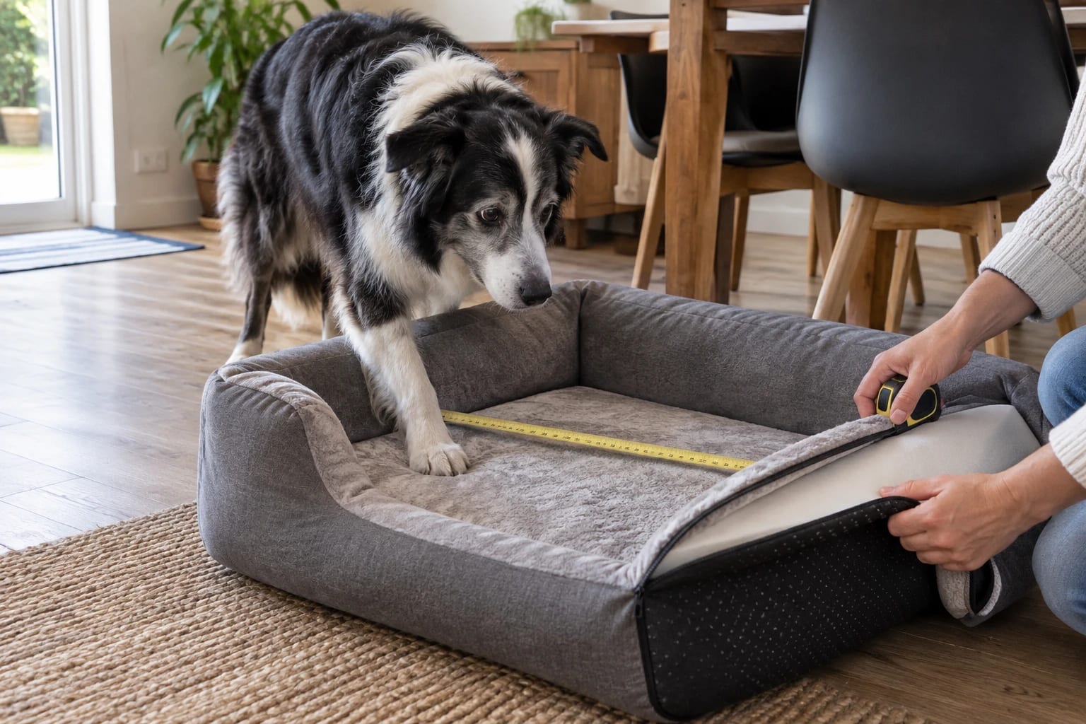 Cuccia ortopedica per cane anziano: come sceglierla