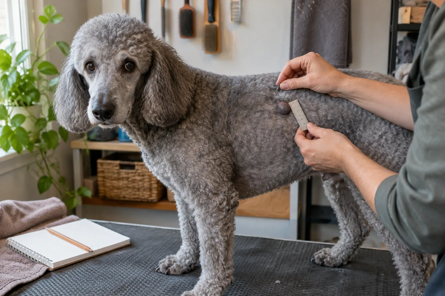 Escrescenze sulla pelle del cane anziano: cosa osservare