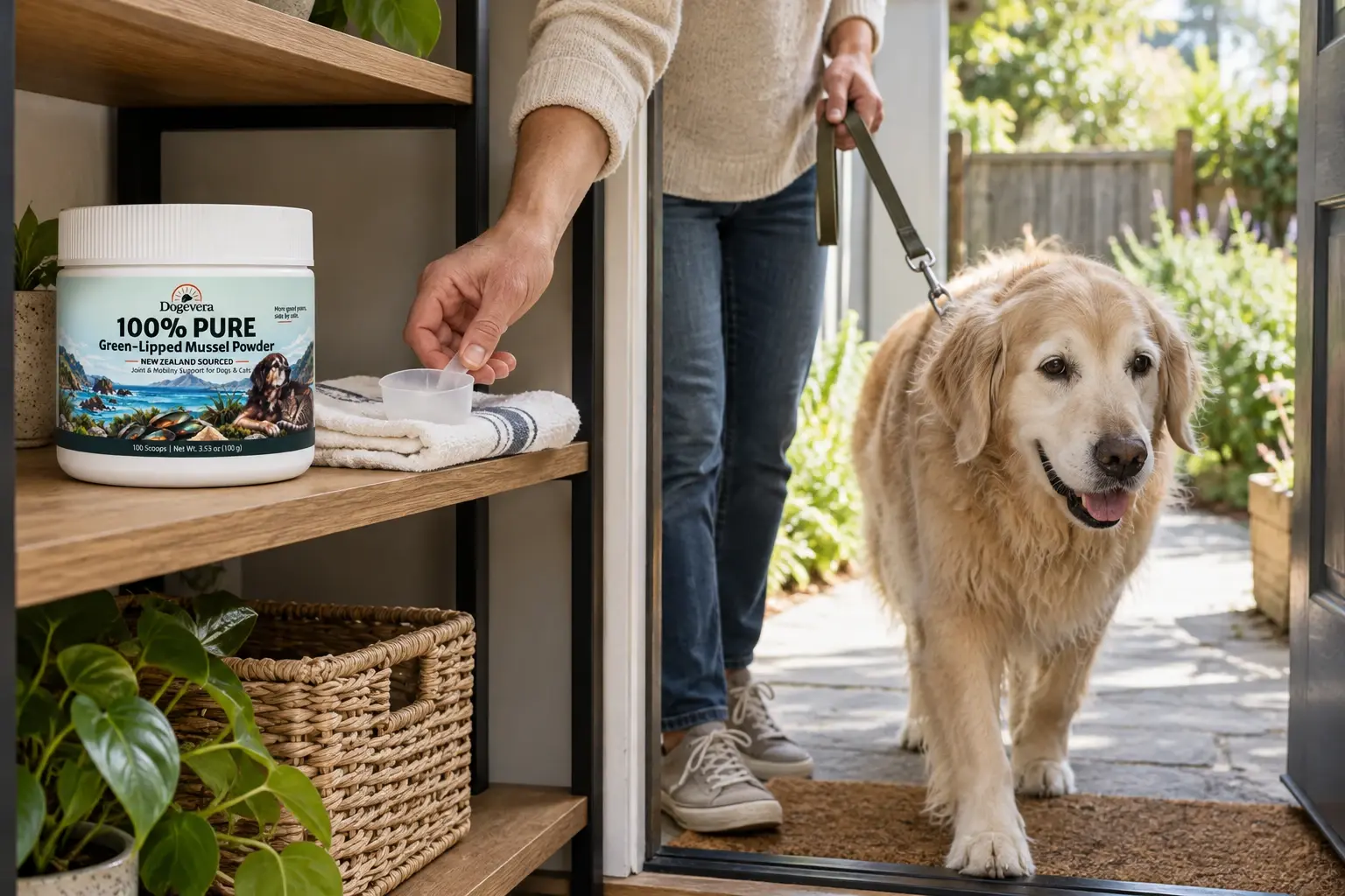 How to Store Green Lipped Mussel Powder for Dogs