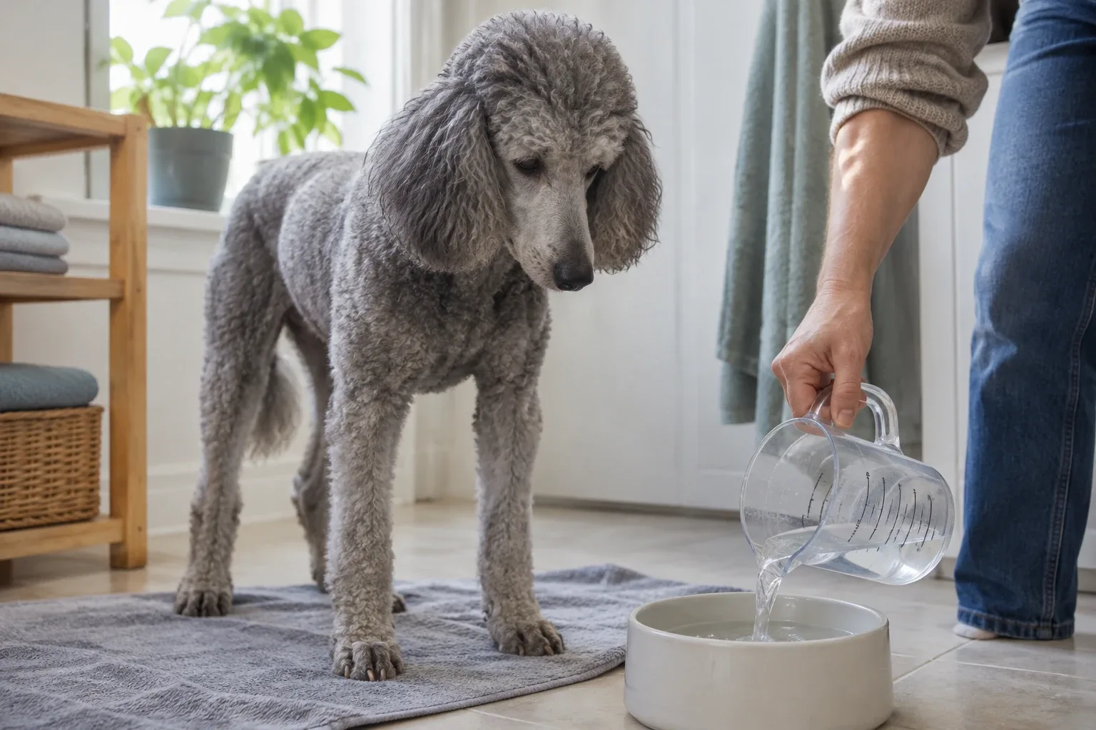 Il cane anziano beve molto: cosa osservare e misurare