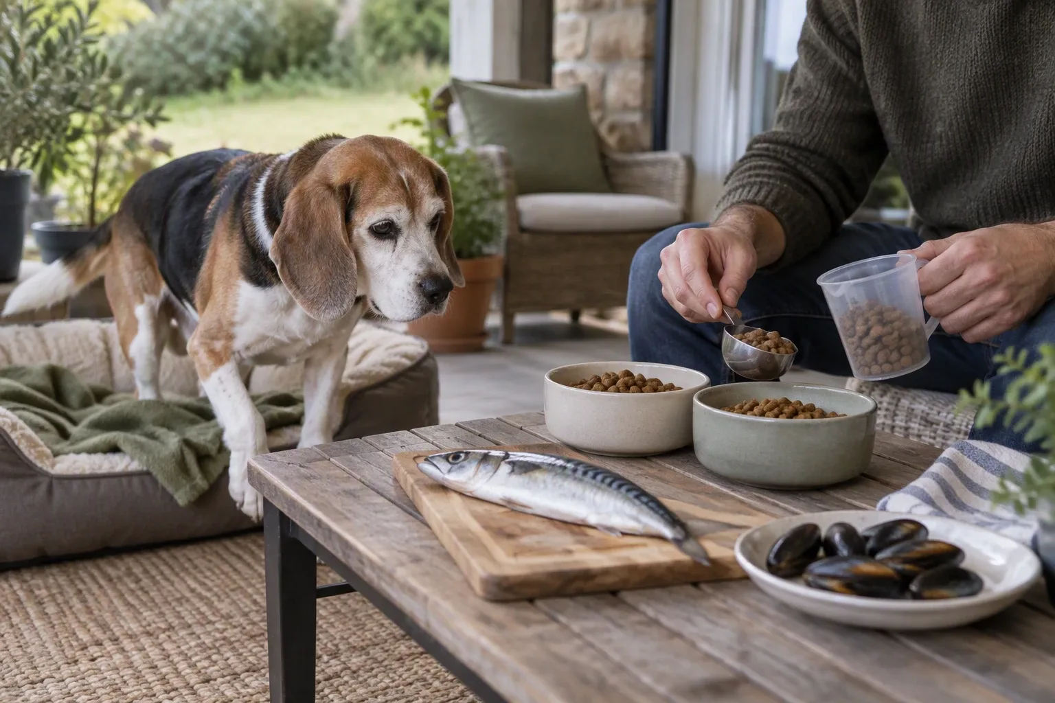 Nourriture pour chien avec oméga-3 : quoi comparer ?