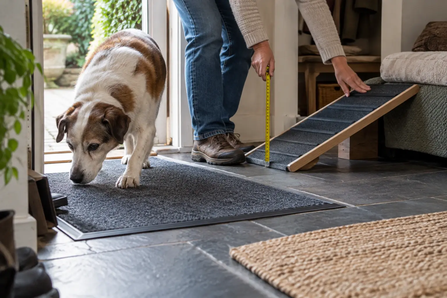 Perro con artrosis: lista de revisión en casa