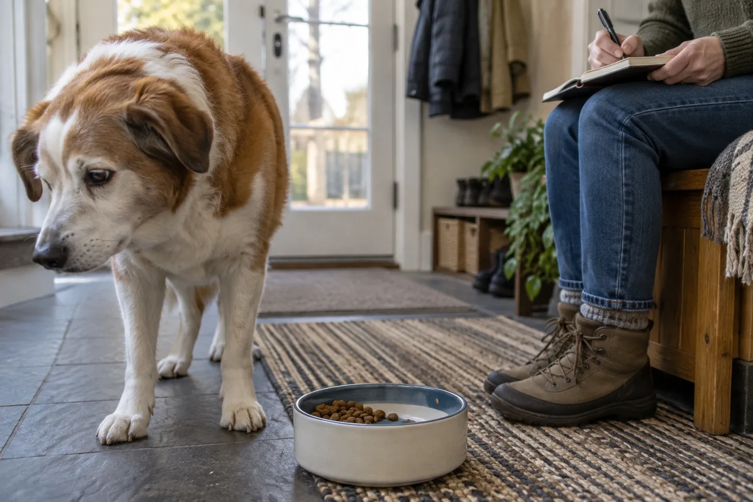 Senior Dog Not Eating: What to Record