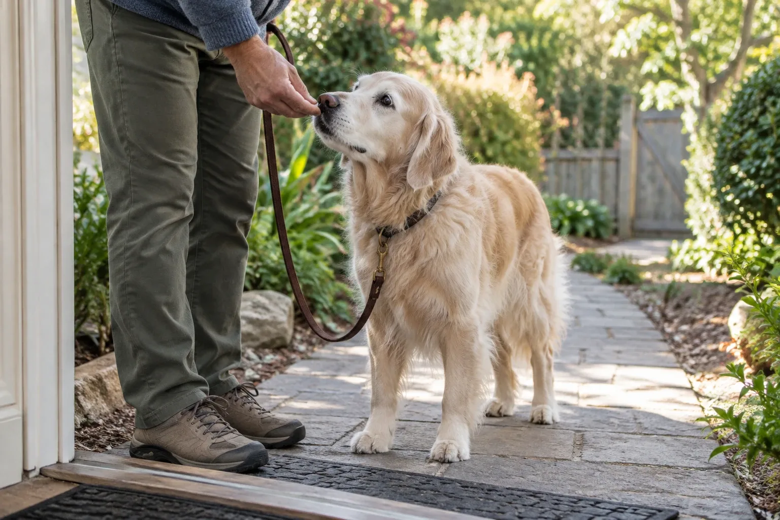 Training an Older Dog With Positive Routines