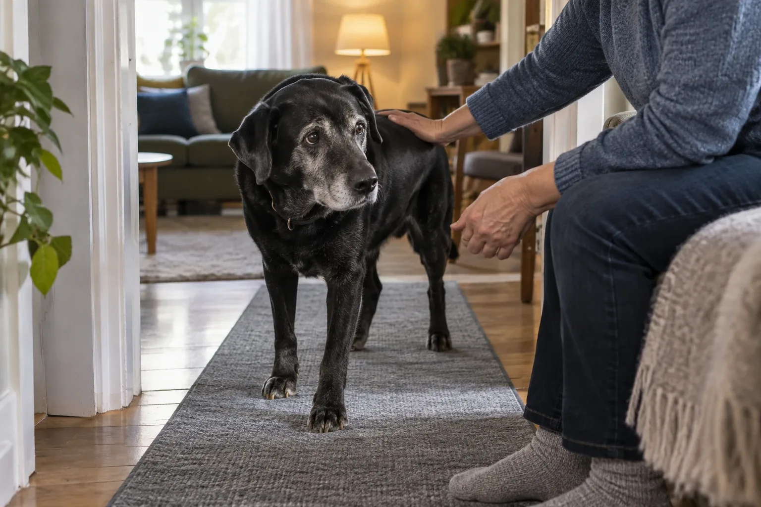 Vision du chien âgé : sécuriser son quotidien