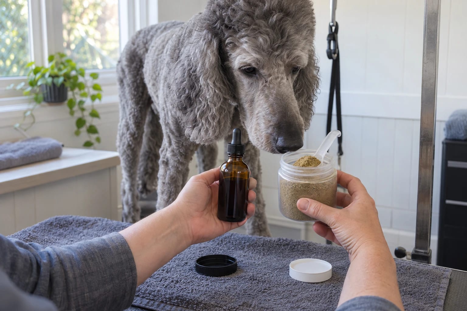 Dogevera senior dog wellness guide: Aceite de mejillón de labio verde para perros: cómo leer la etiqueta