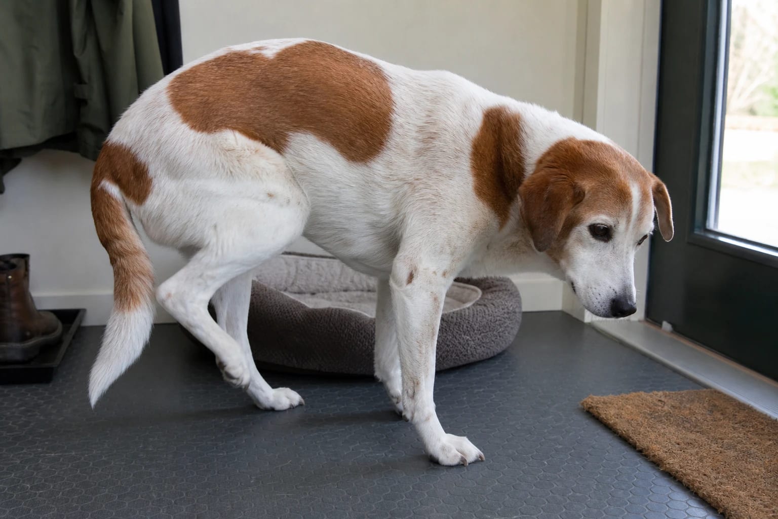 Senior Dog Back Legs Shaking When Standing