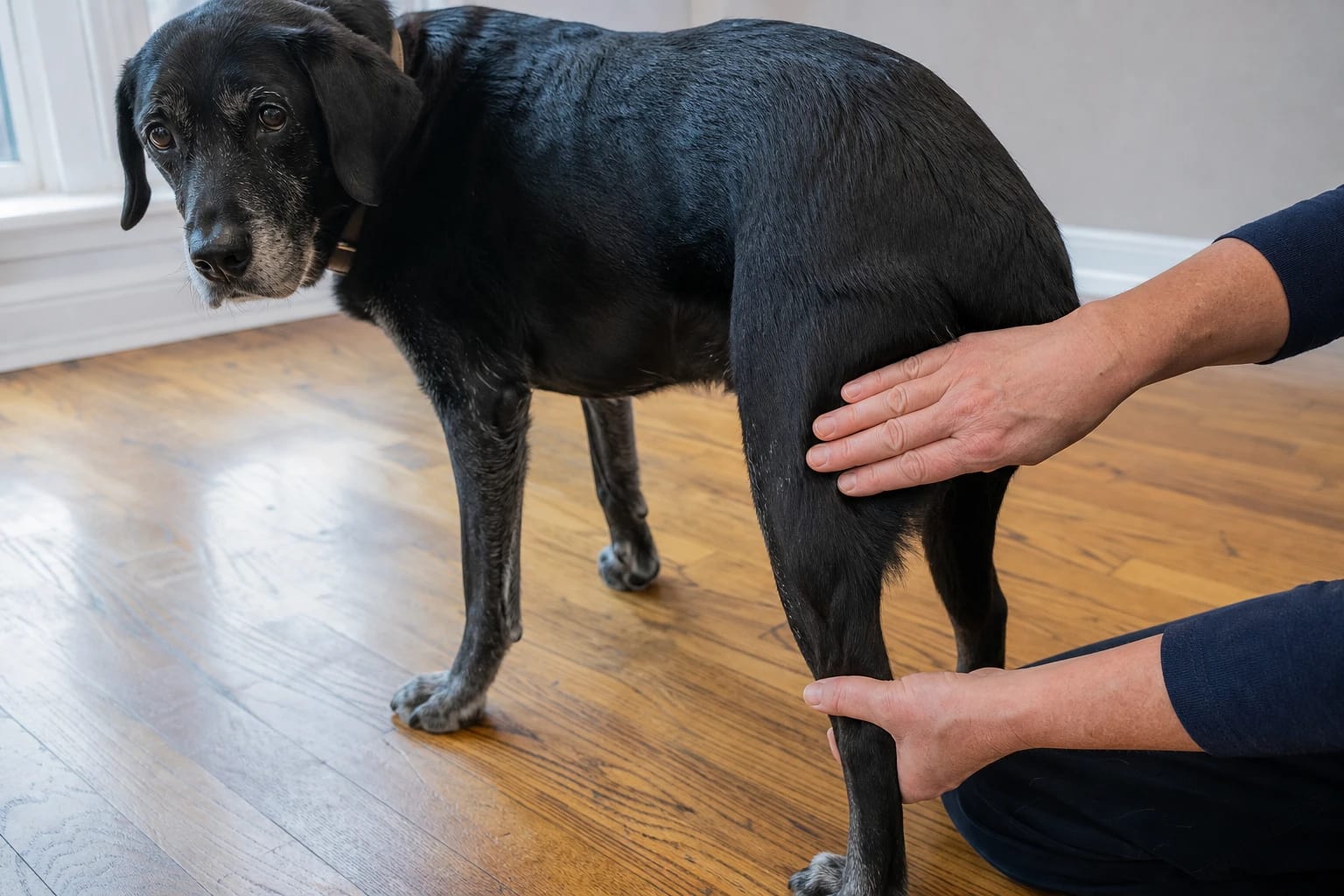 Dog Back Legs Getting Skinny: Muscle Loss, Not Weight Loss